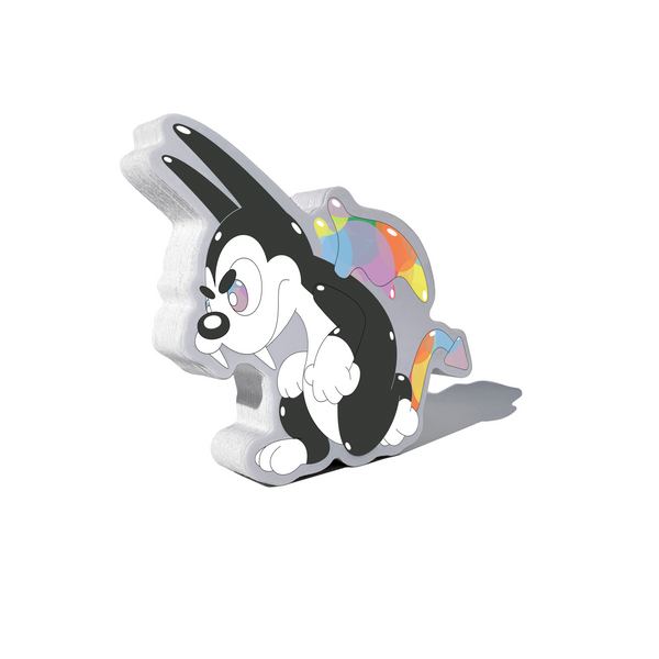 Vampy the Dog Sticker