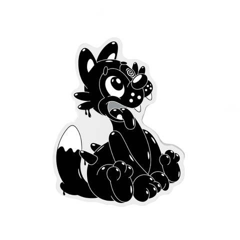 Blizz the Wolf Sticker (Inked! Collection)