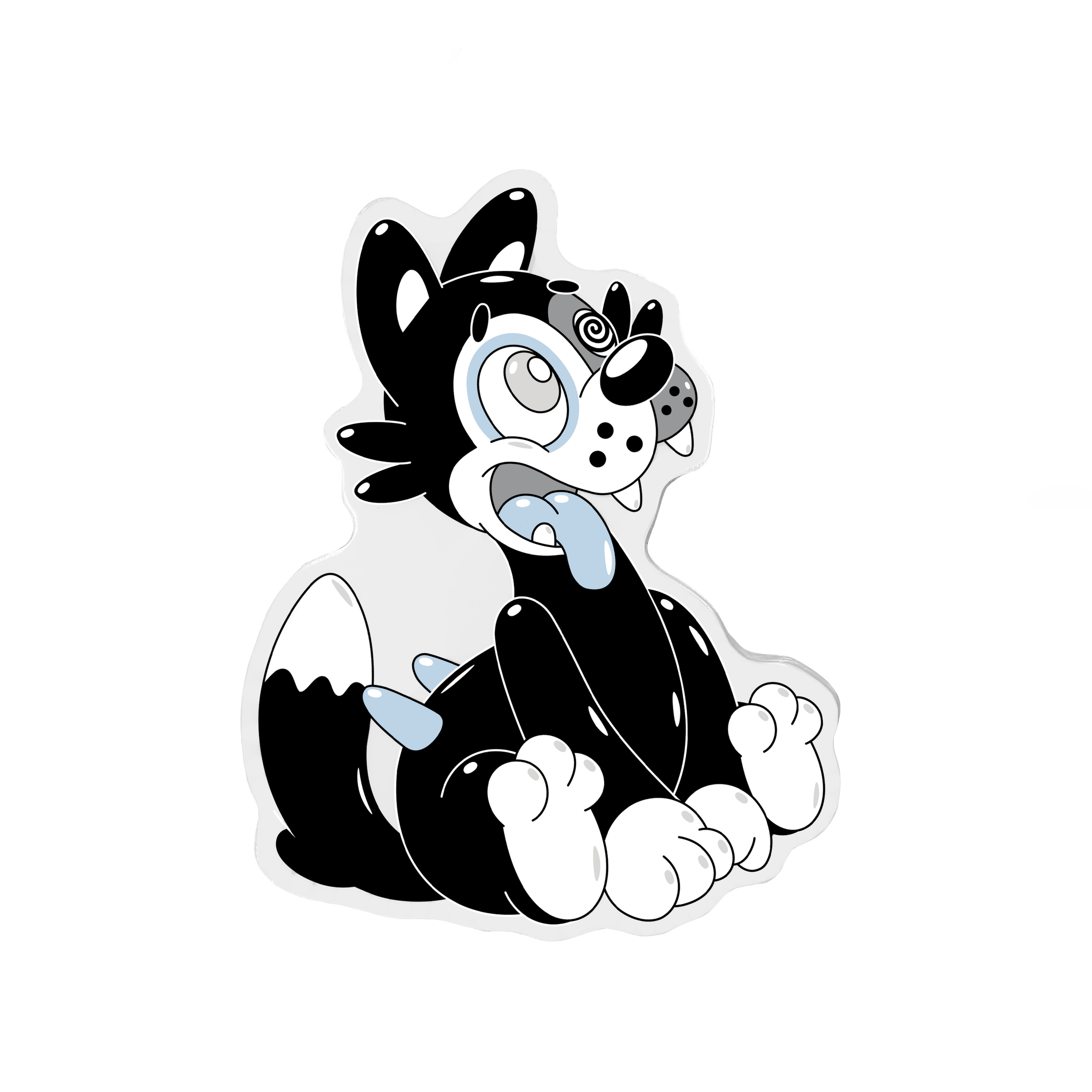 Blizz the Wolf Sticker (Ariel's Collection)