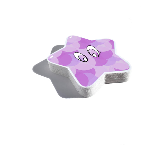 Star Crystal Sticker - Purple (Color! Collection)