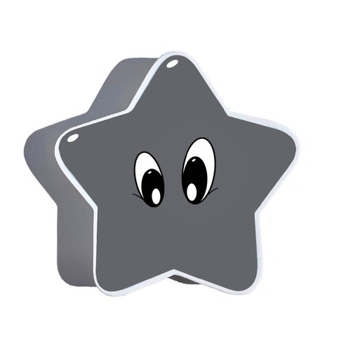 Star Sticker - Dark Gray (Classic Collection)