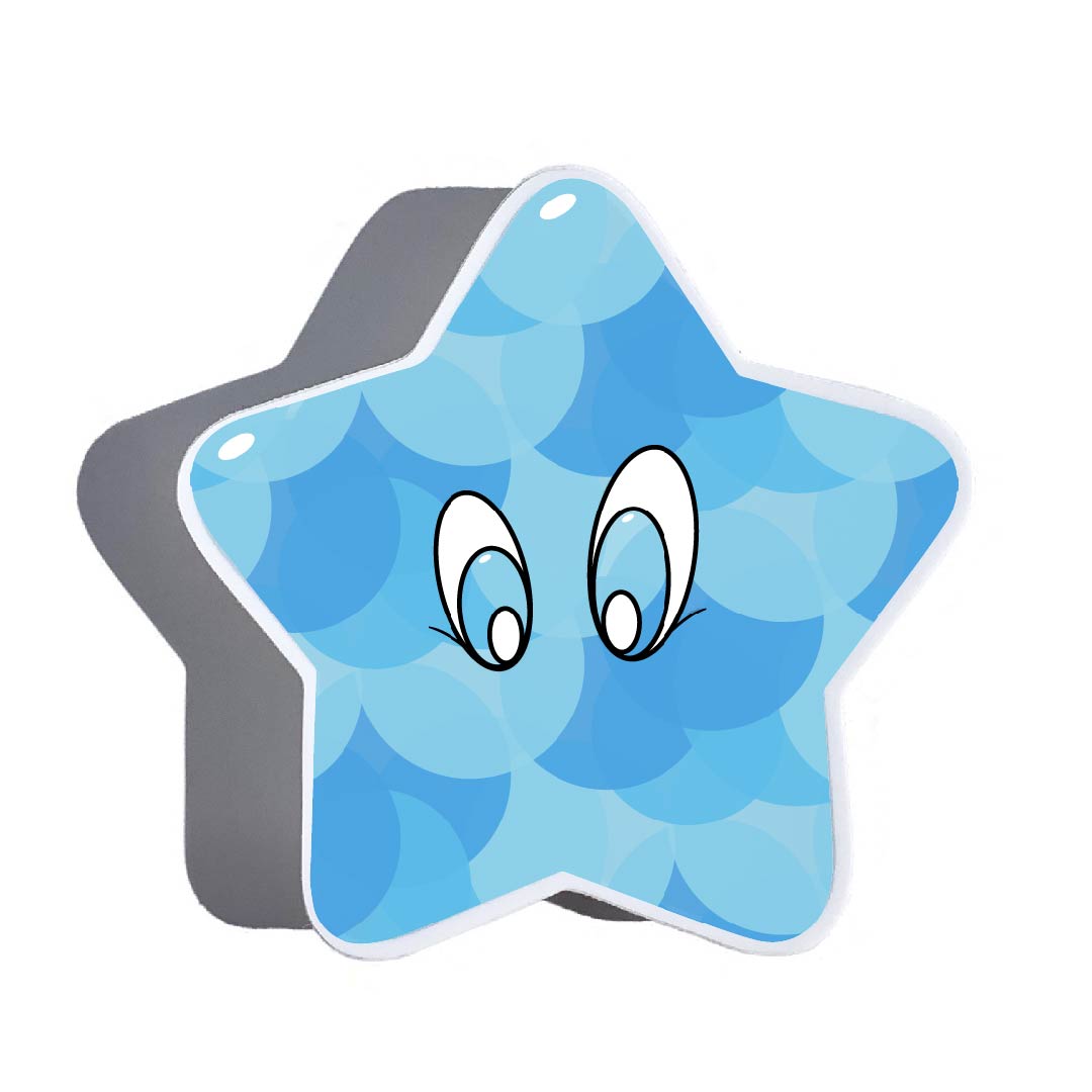 Star Crystal Sticker - Dark Blue (Color! Collection)