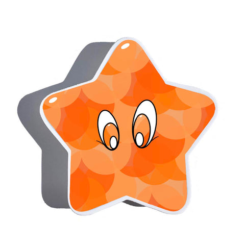 Star Crystal Sticker - Orange (Color! Collection)