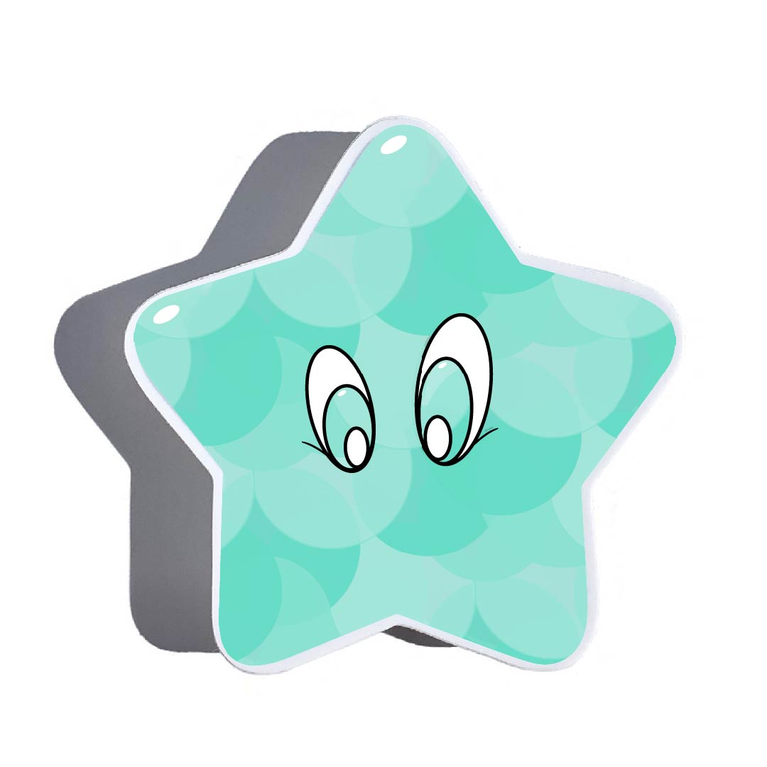 Star Crystal Sticker - Turquoise (Color! Collection)