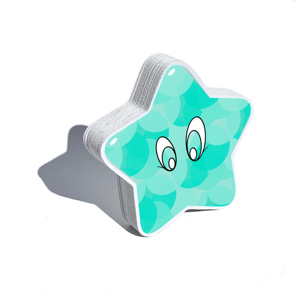 Star Crystal Sticker - Turquoise (Color! Collection)