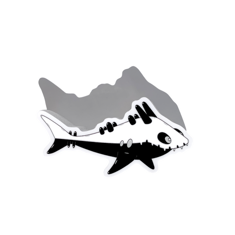 Bone Jaws the Shark Sticker (Classic Collection)