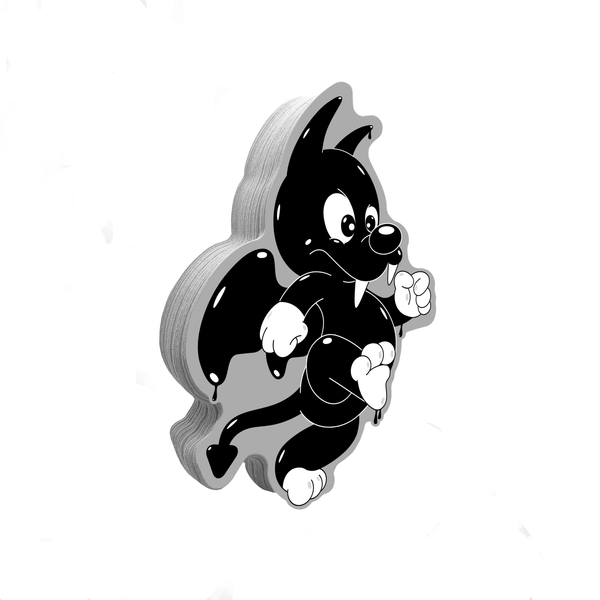 Vampy the Dog Lil' Champ Sticker (Inked! Collection)