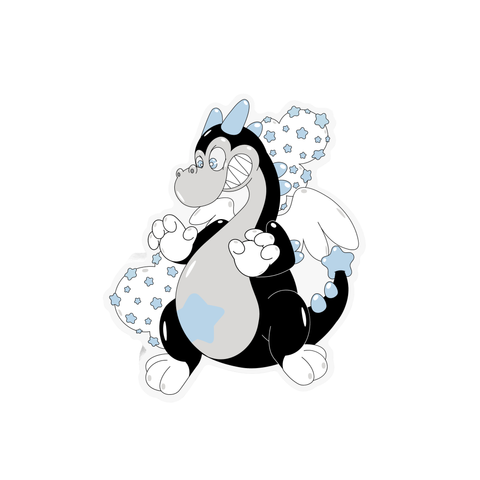Buster the Dragon MAX! Sticker (Ariel's Collection)