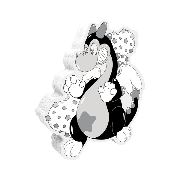 Buster the Dragon MAX! Sticker (Classic Collection)