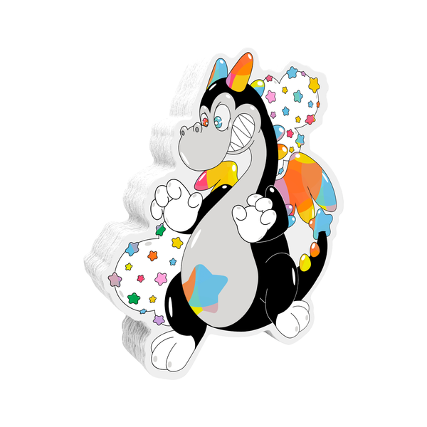 Buster the Dragon MAX! Sticker (Color! Collection)