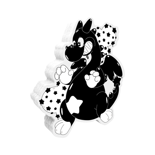 Buster the Dragon MAX! Sticker (Inked! Collection)