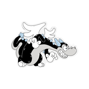 Buster the Dragon Sneaks Sticker (Ariel's Collection)