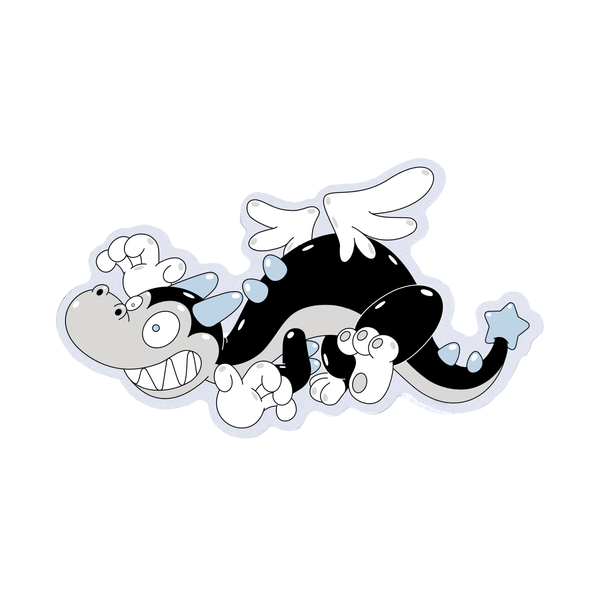 Buster the Dragon Sticker (Ariel's Collection)