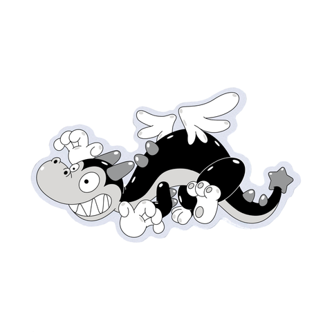 Buster the Dragon Sticker (Classic Collection)