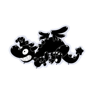 Buster the Dragon Sticker (Inked! Collection)