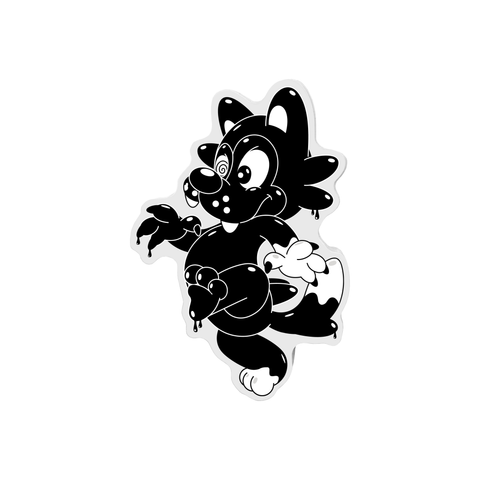 Blizz the Wolf Lil' Sno Sticker (Inked! Collection)
